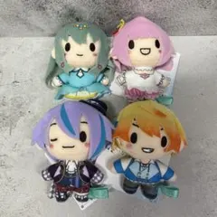 ミ*レ様 劇場版プロセカ ふわぷちマスコット ワンダショ　ワンダーランズ　4種セ