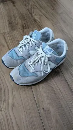限定価格　New Balance 990 グレー/ブルー スニーカー