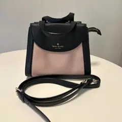 kate spade ピンク ブラック ハンドバッグ
