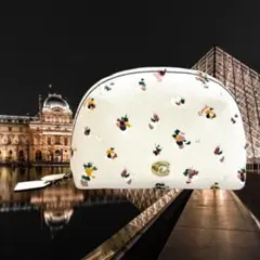 COACH コーチ ジュリエンヌ フローラル コスメポーチ 美品