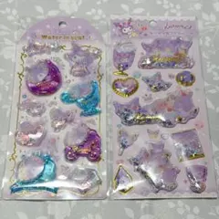 【正規品】サンリオ クロミ ウォーターインシール キラキラカプセルシール