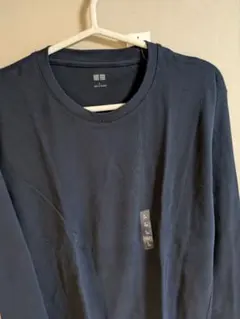 UNIQLO ソフトタッチクルーネックT Lサイズ Navy