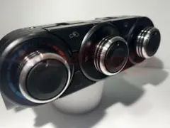 001T31エクストレイルアルミエアコンダイヤルブルー青交換式リング