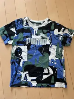 PUMA カモフラージュ Tシャツ　130