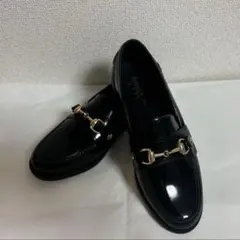 MiLady ミレディー ローファー 黒 ビット付き