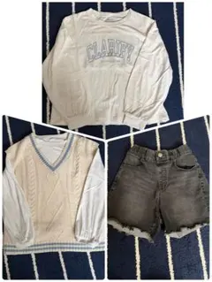 GLOBAL WORK 140〜150 ⭐︎トップス＆パンツまとめ売り⭐︎