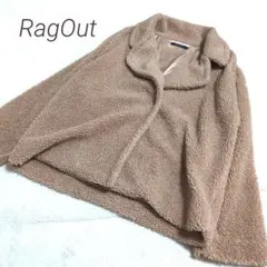 ✨️RagOut✨️　ラグアウト　ボアブルゾン　ゆったり　ビッグ襟　もこもこ