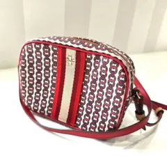 美品 トリーバーチ ジェミニリンク ショルダーバッグ ブラウン - メルカリ