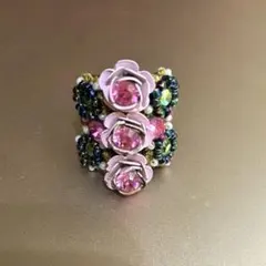 ミハエルネグリン　ピンクローズ リング 指輪のサムネイル