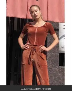 EGOIST ベロアセットアップ