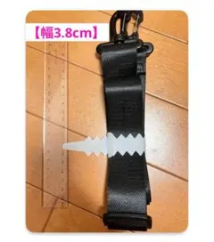 新品未使用 ショルダーストラップ ショルダーベルト 黒 ナイロン ワイド 幅広