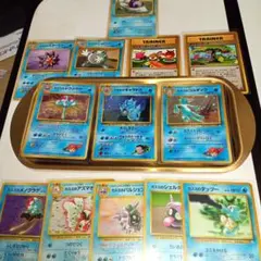 旧裏ポケカまとめ売り！！サカキのギャラドス、カスミのドククラゲetc