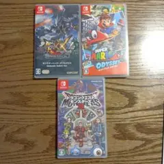 Nintendo Switch ソフト 3本セット まとめ売りのサムネイル