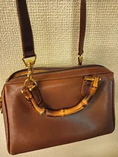 グッチ・バンブーミニバッグ　内側はく離有ります