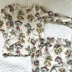 パウパトロール　長袖パジャマ　4-5y