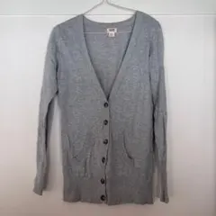 美品✨【XS】Mossimo グレー Vネック カーディガン