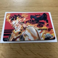 【匿名配送】ヒロアカ　原画展　マグネットステッカーコレクション　エンデヴァー