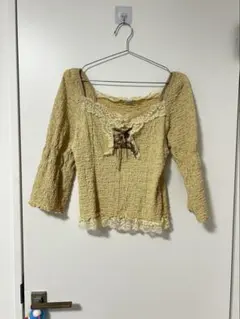 axes femme レースアッププルオーバーのサムネイル