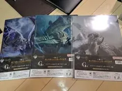 モンスターハンターワイルズ　一番くじ　G賞　クリアファイル&ステッカー