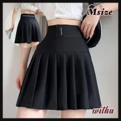 プリーツ ミニスカート インナーパンツつき