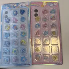 ぷくぷくあわわちゃん ハッピーマッシュKiraCoroおはじきシール