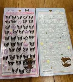 ボンボンドロップシール mini サンリオ クロミ シナモン シナモロール