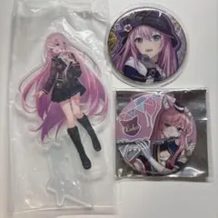 巡音ルカ アクリルスタンド 缶バッジ - メルカリ