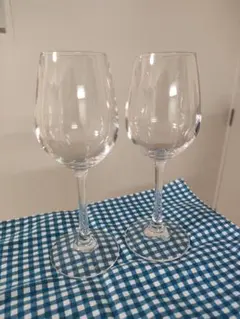 4℃ グラス　ペアワイングラス メッセージグラス 2個セット