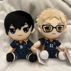 送料込・匿名配送 ハイキュー アクぬい 月島蛍, 影山飛雄, 黒尾鉄朗