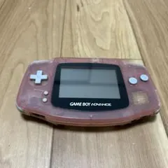 ゲームボーイアドバンス クリアピンク 本体