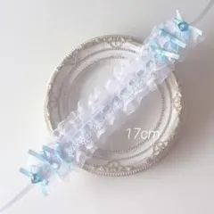 ぬい服 ぬいぐるみヘッドドレス 17cm ブルー