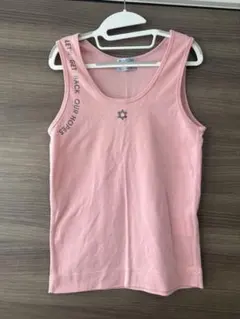 NICOLE CLUB FOR MEN ピンクタンクトップ　ニコル　メンズ