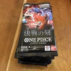 1BOX分 決戦の刻 24パック ワンピース レシート付き - メルカリ