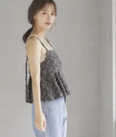 mysty woman アソートショートペプラムキャミのサムネイル