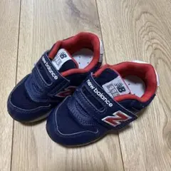 new balance 996 ベビーシューズ ネイビー/レッド14cm