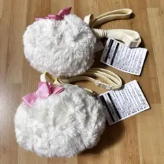 ディズニー　クリスマス　ショルダーバッグ　ポーチ　マリー　尻尾　２個