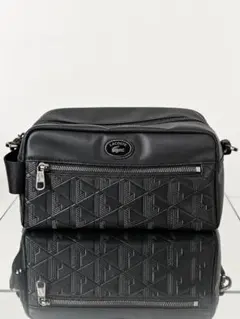 LACOSTE ショルダーバッグ ブラック
