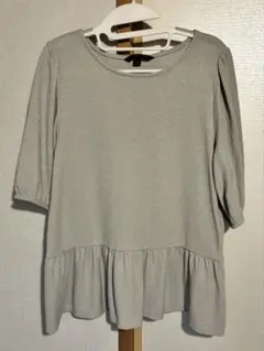 Banana Republic グレー ペプラムTシャツ