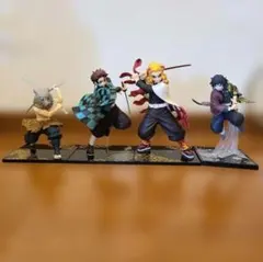 一番くじ鬼滅の刃煉獄杏寿郎 竈門炭治郎 嘴平伊之助 冨岡義勇フィギュア4体セット