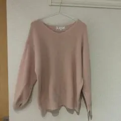 ROPÉ PICNIC ピンク Vネック ニット 38