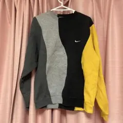 Nike スウェットシャツ グレー・黒・黄色