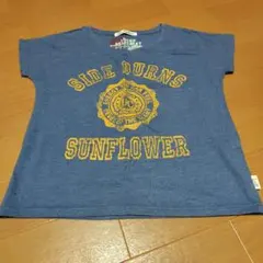 未使用品Listen Heartbeat 半袖Tシャツ 青色のサムネイル