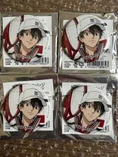 新テニスの王子様 テニプリ ブラホワ フルカラー缶バッジ 佐伯虎次郎