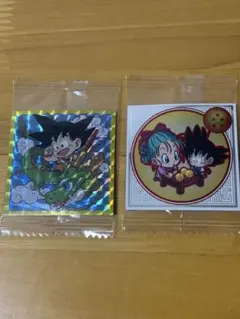 ドラゴンボール シール 2枚セット 未開封