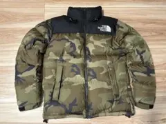THE NORTH FACE ノースフェイス ノベルティヌプシジャケット迷彩S