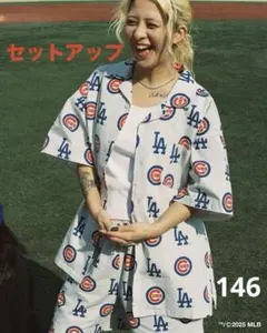 KEBOZ MLB TOKYO SERIES 半袖シャツ ショーツ セットアップのサムネイル