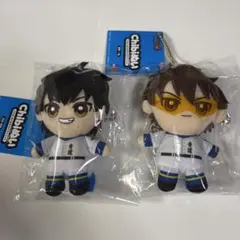 ぎダイヤのA沢村栄純＆御幸一也 ぬいぐるみマスコットアクリルスタンド