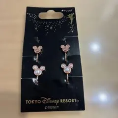 TOKYO DISNEY RESORT ミッキー・ミニー型 イヤリング