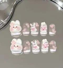 おぱんちゅうさぎネイルパーツ 15個セット - メルカリ