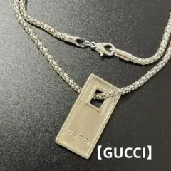 GUCCI ネックレス プレート シルバーのサムネイル